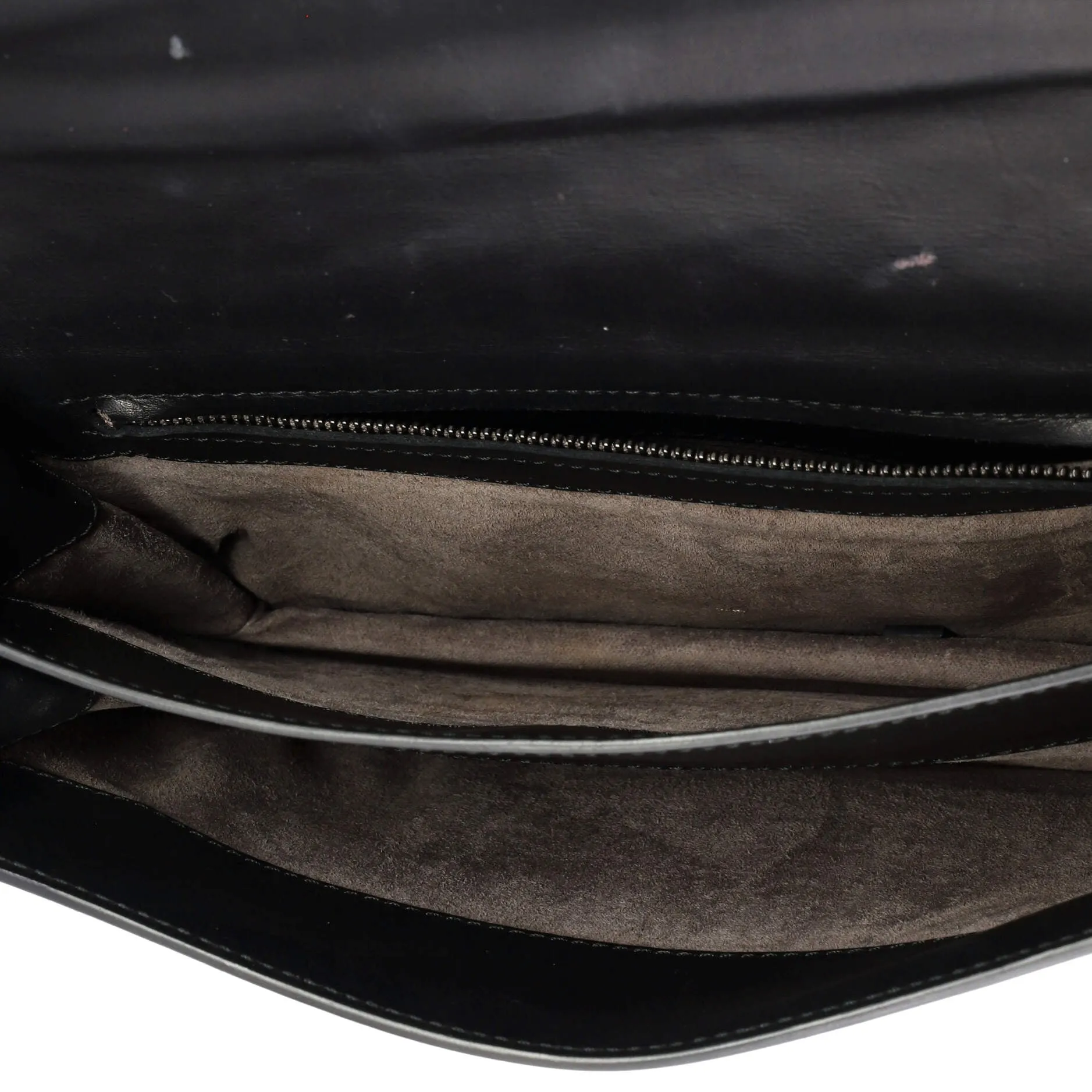 Montebello Flap Clutch Intrecciato Leather