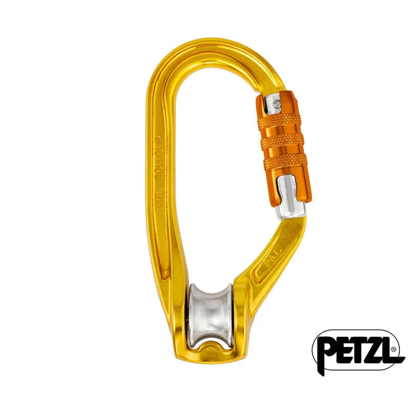 Mosquetón con polea ROLLCLIP simple - Petzl