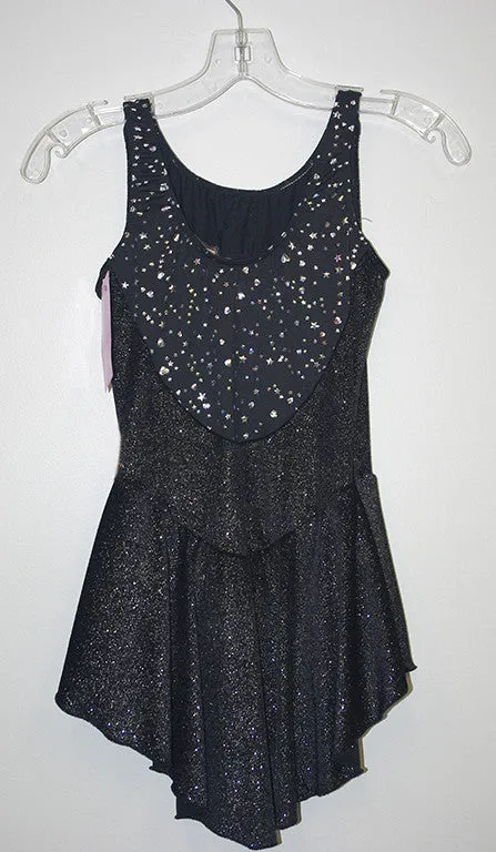Motionwear Ready to Ship 8060 Sleeveless Sparkle Velvet Dress