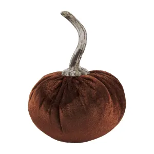 Mud Pie Decorative Velvet Pumpkin Filler