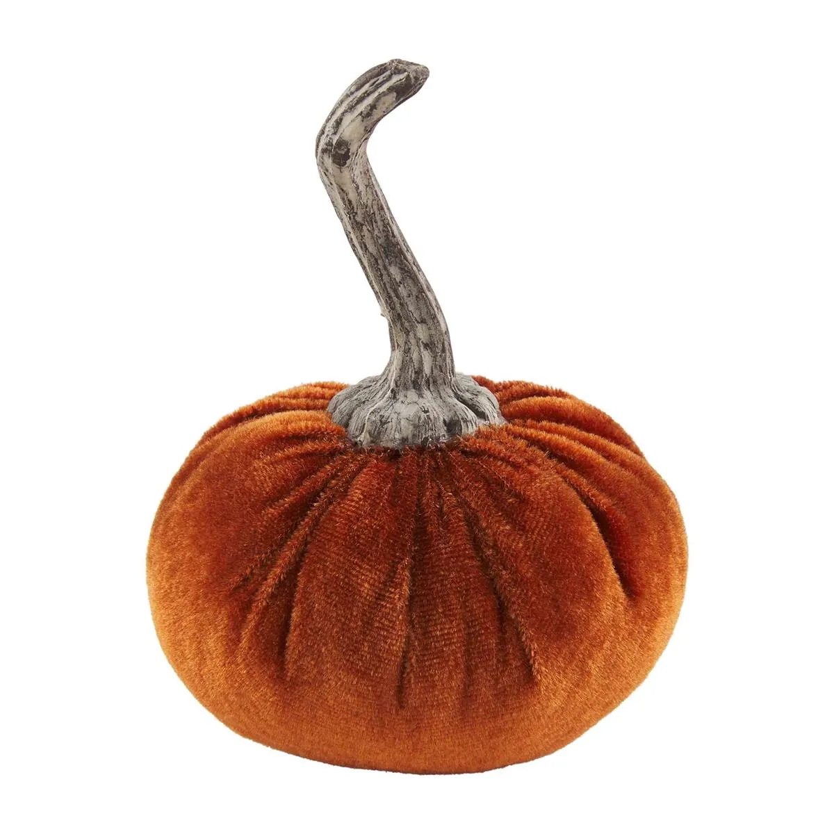 Mud Pie Decorative Velvet Pumpkin Filler
