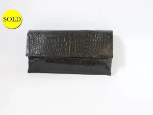 Nancy Gonzalez Crocodile Clutch