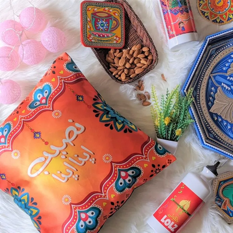 Naseeb Apna Apna Cushion Cover