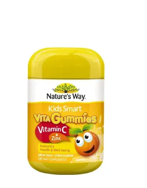 NATURE'S WAY Kids Smart Vita Gummies Vitamin C   Zinc 60s