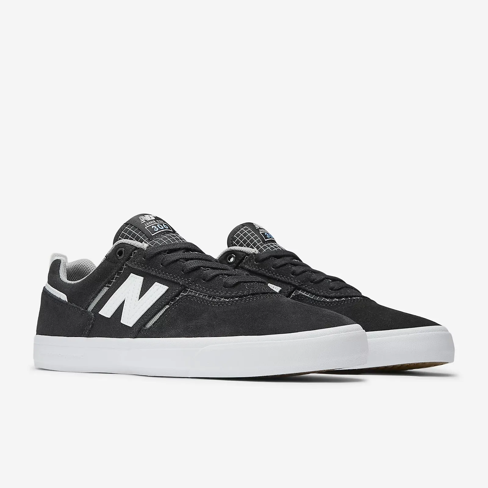 New Balance Numeric Foy 306GRD Black White Grid Mesh