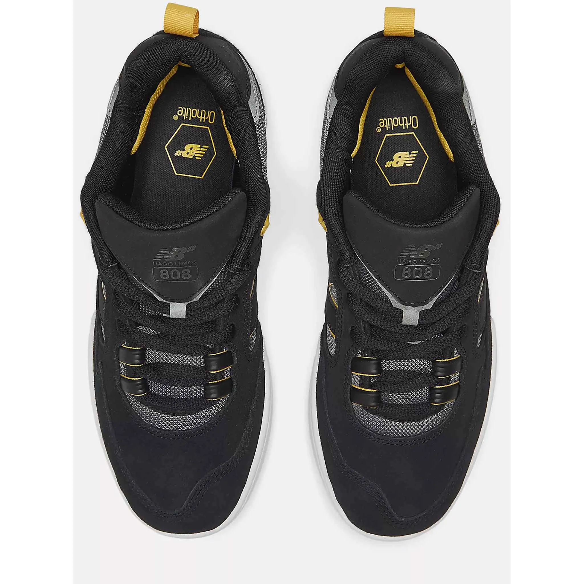 New Balance Numeric Tiago 808 Black Yellow