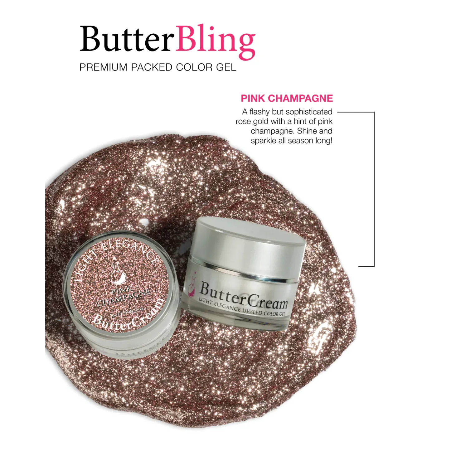 NEW! Pink Champagne ButterBling, 5 ml
