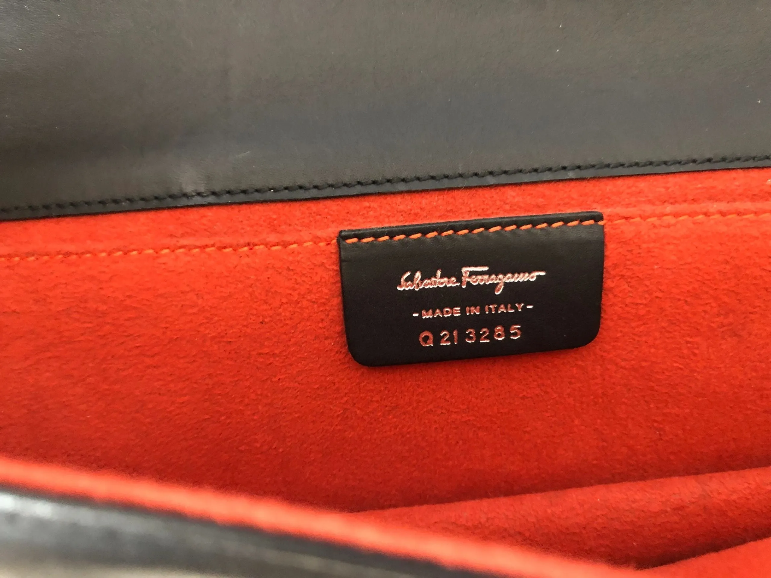 NEW Salvatore Ferragamo Flap Shoulder / Clutch Bag