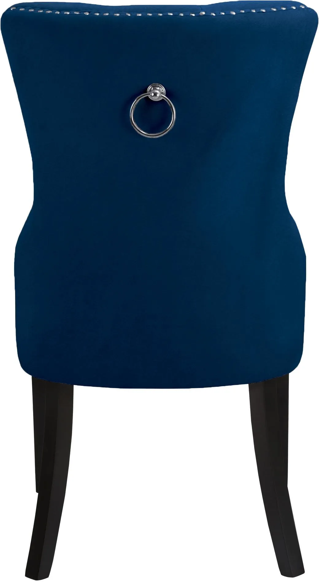 Nikki Navy Velvet Dining Chair