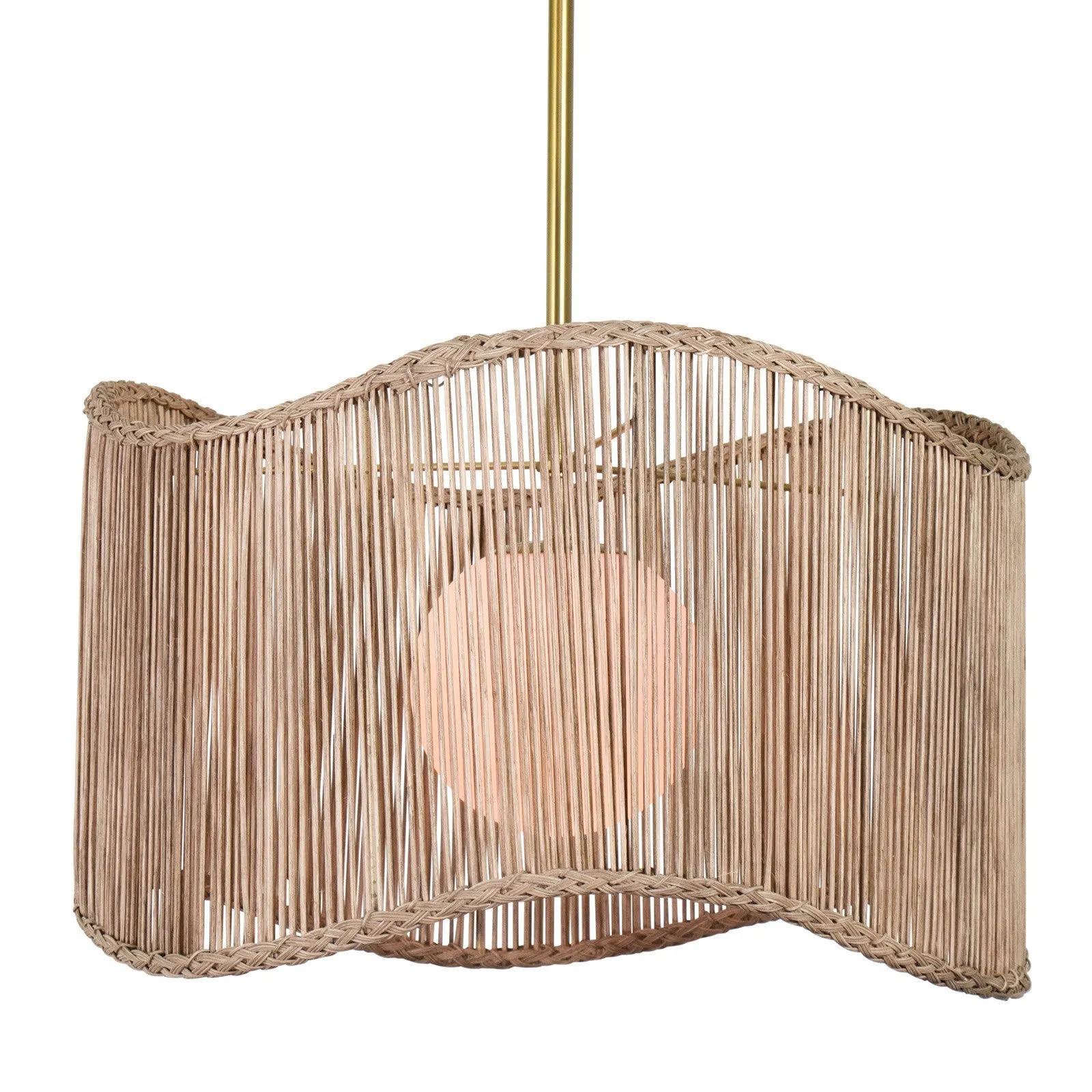 Nimes Rattan Drum Pendant