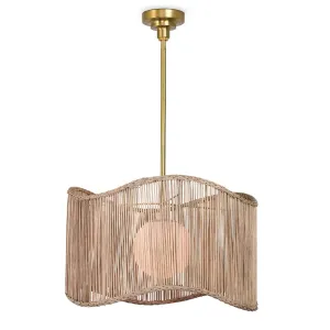 Nimes Rattan Drum Pendant