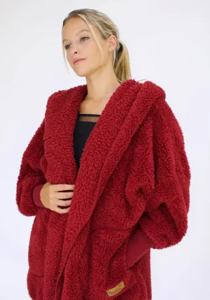 Nordic Beach Sweater - Red Velvet