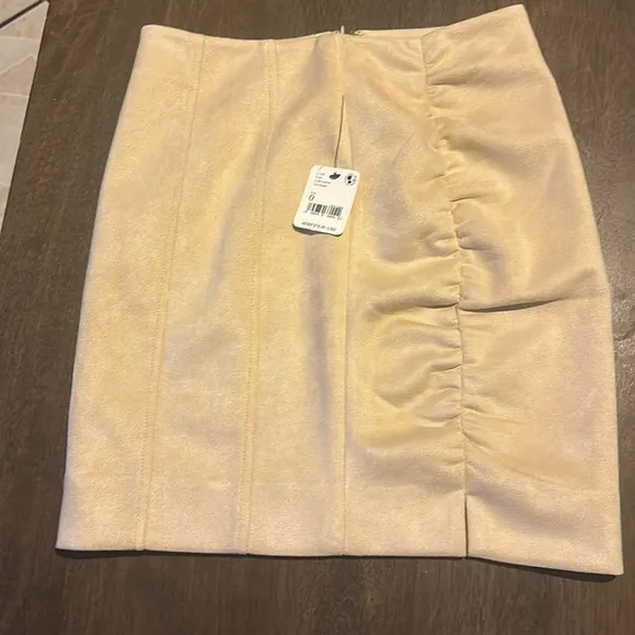 NWT Free people Ava's Vegan Mini Skirt size 0