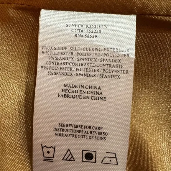 NWT KUT FROM THE KLOTH Faux Suede Moto Jacket
