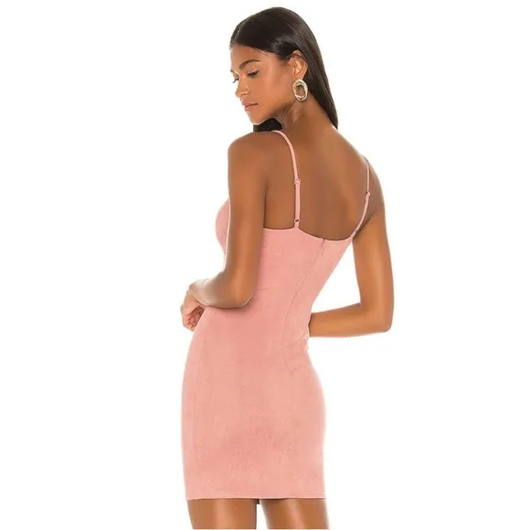 NWT Superdown Agatha Faux Suede Mini Dress Small