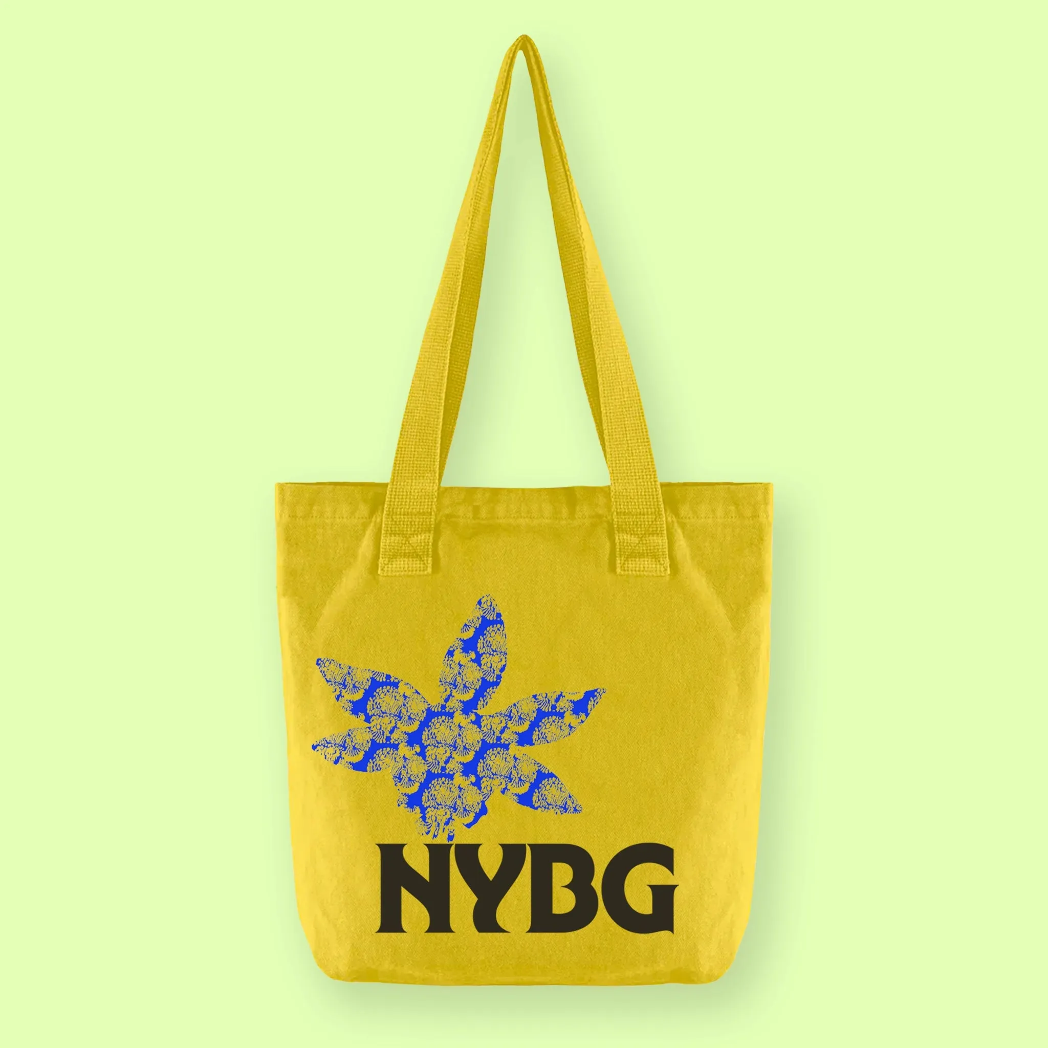 NYBG Yellow Orchid Tote