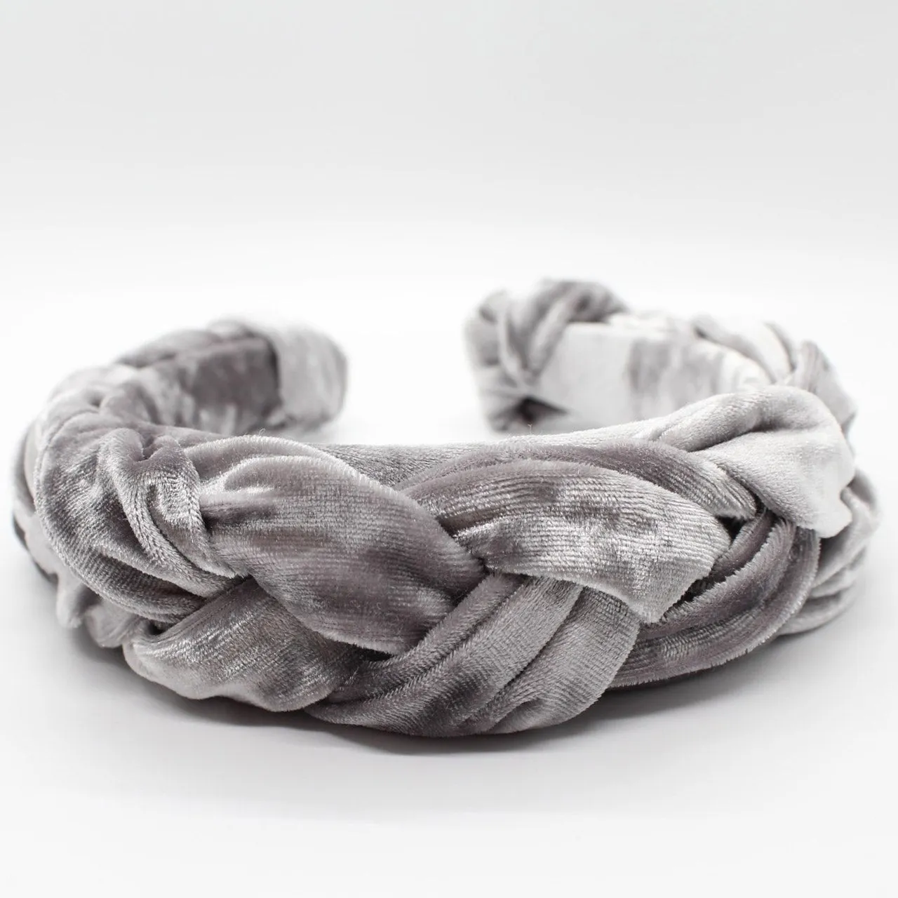 Ocean Velvet Braided Headband