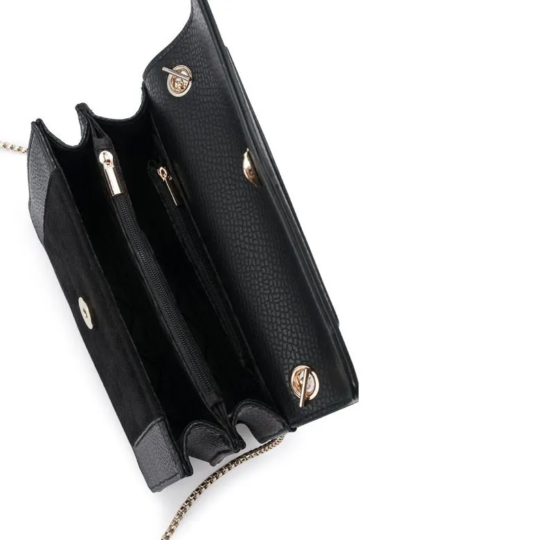 Olga Berg Montana Shoulder Bag - Black