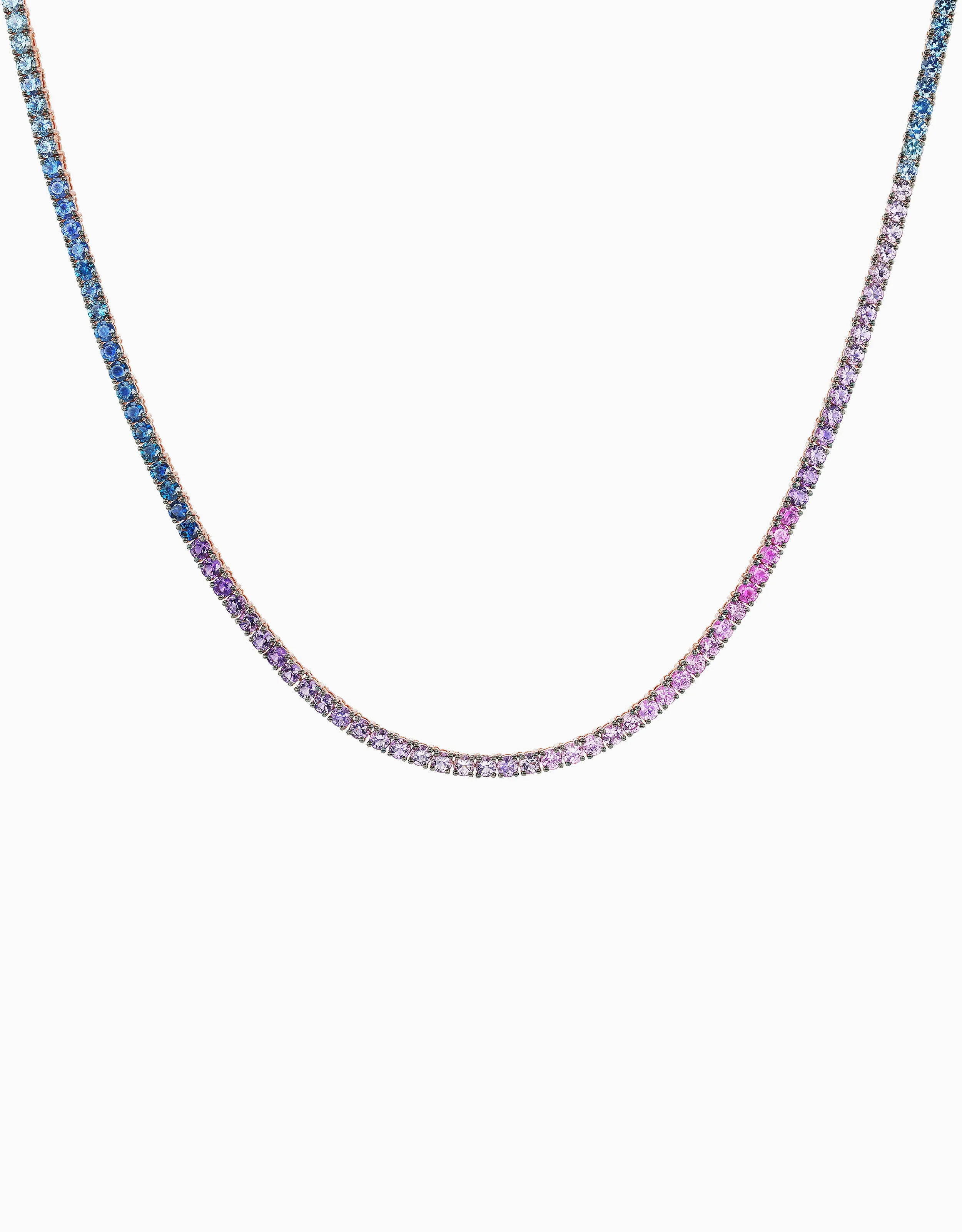 Ombre Tennis Necklace (EXCLUSIVE)