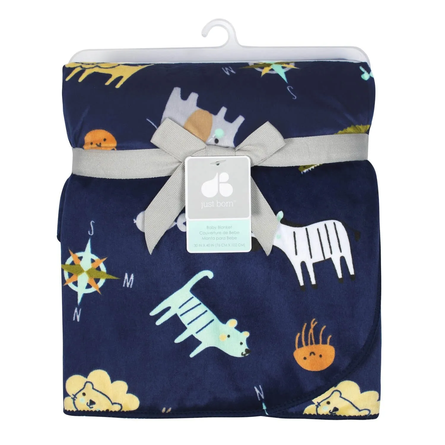 One World Collection Plush Blanket - Hello World