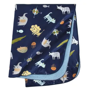 One World Collection Plush Blanket - Hello World
