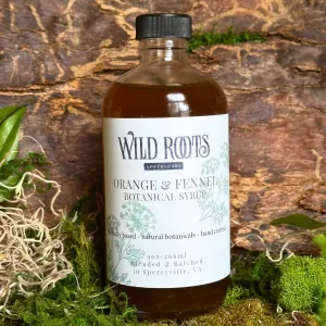 Orange Fennel Botanical Syrup