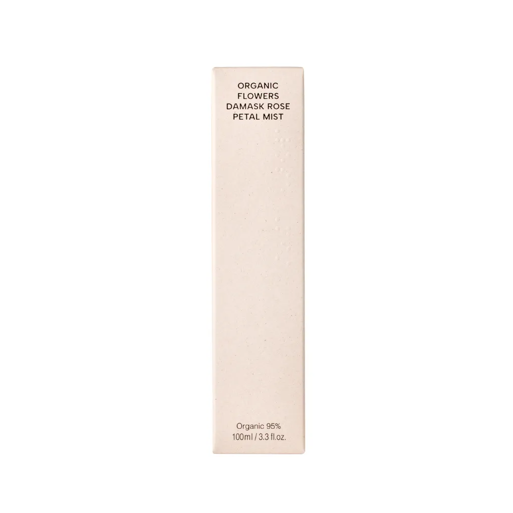 Organic Flowers Damask Rose Petal Mist