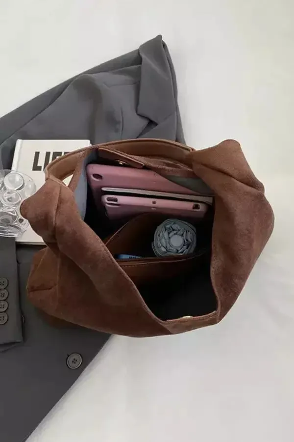 Oriana Suede Bag