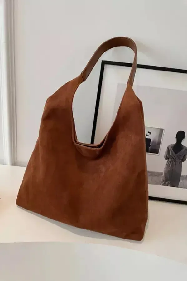 Oriana Suede Bag