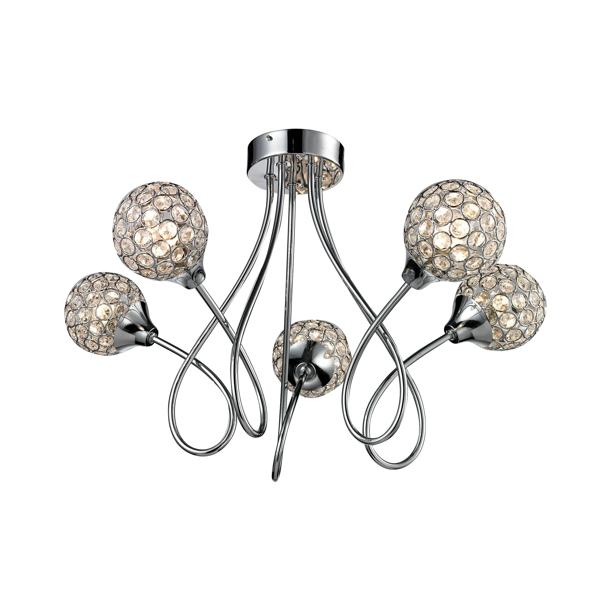 Osterley 4, 5, 6 and 6 plus 6 Arm Pendant LED Light