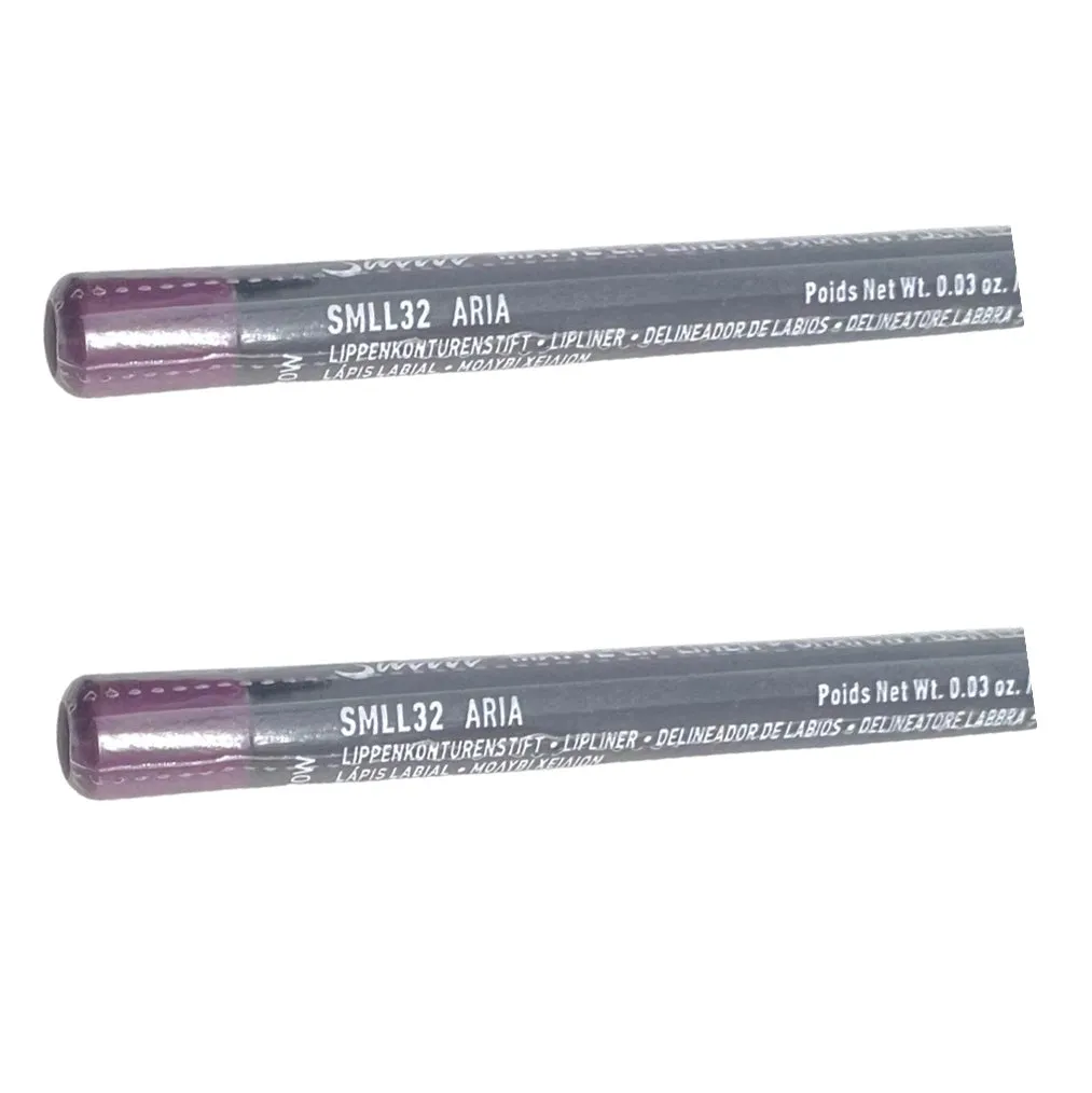 Pack of 2 NYX Professional Makeup Suede Matte Lip Liner, Aria SMLL32