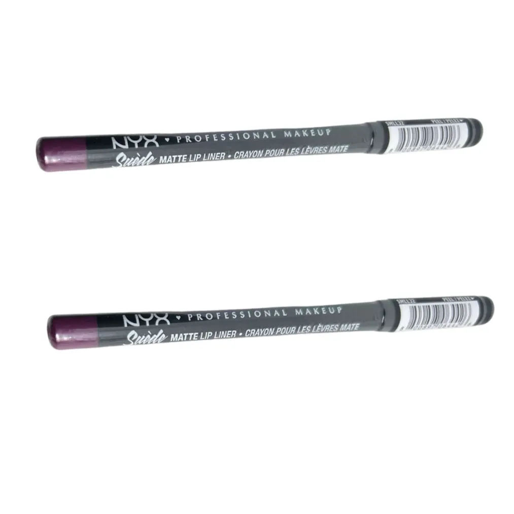 Pack of 2 NYX Professional Makeup Suede Matte Lip Liner, Aria SMLL32