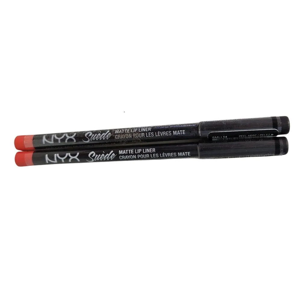 Pack of 2 NYX Professional Makeup Suede Matte Lip Liner, Foiled Again SMLL14