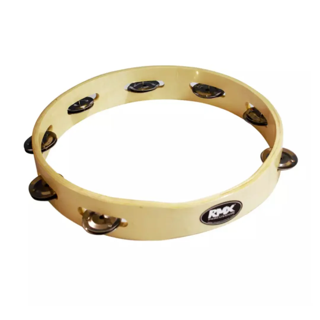 PANDERO 10" SIMPLE DE MADERA PD-106 RMX