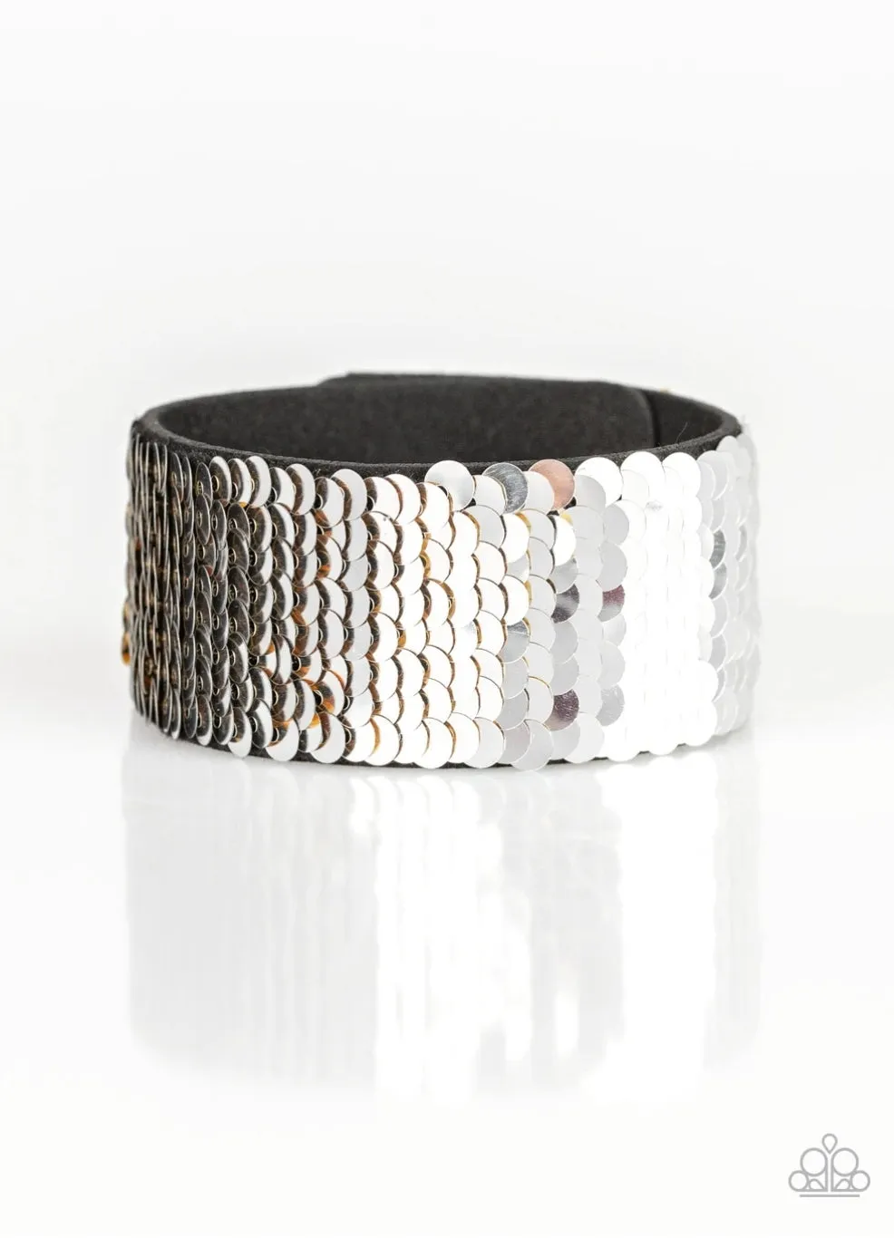 Paparazzi Mer-mazingly Mermaid - Sequin Wrap Bracelet