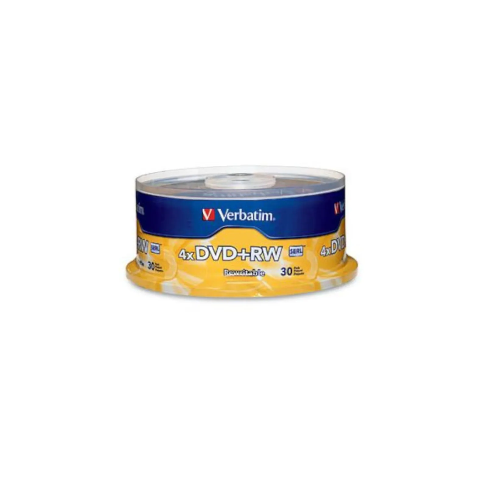 Paquete de 30 DVD-RW Verbatim de 4.7 GB