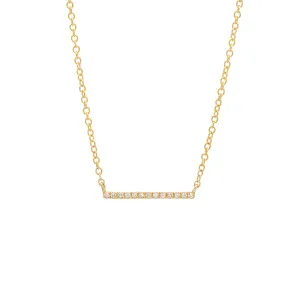 Pave Diamond Bar - Online Exclusive