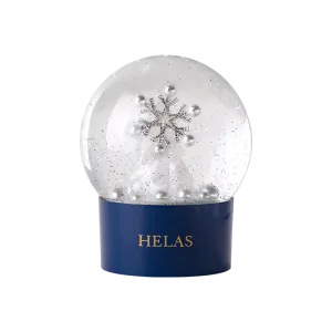 Pearl Snowflake Crystal Ball