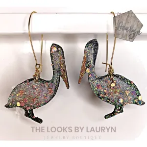 Pelican Earrings: Messy Jessy Collab