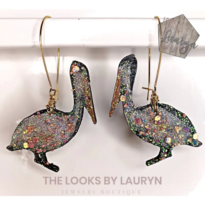 Pelican Earrings: Messy Jessy Collab