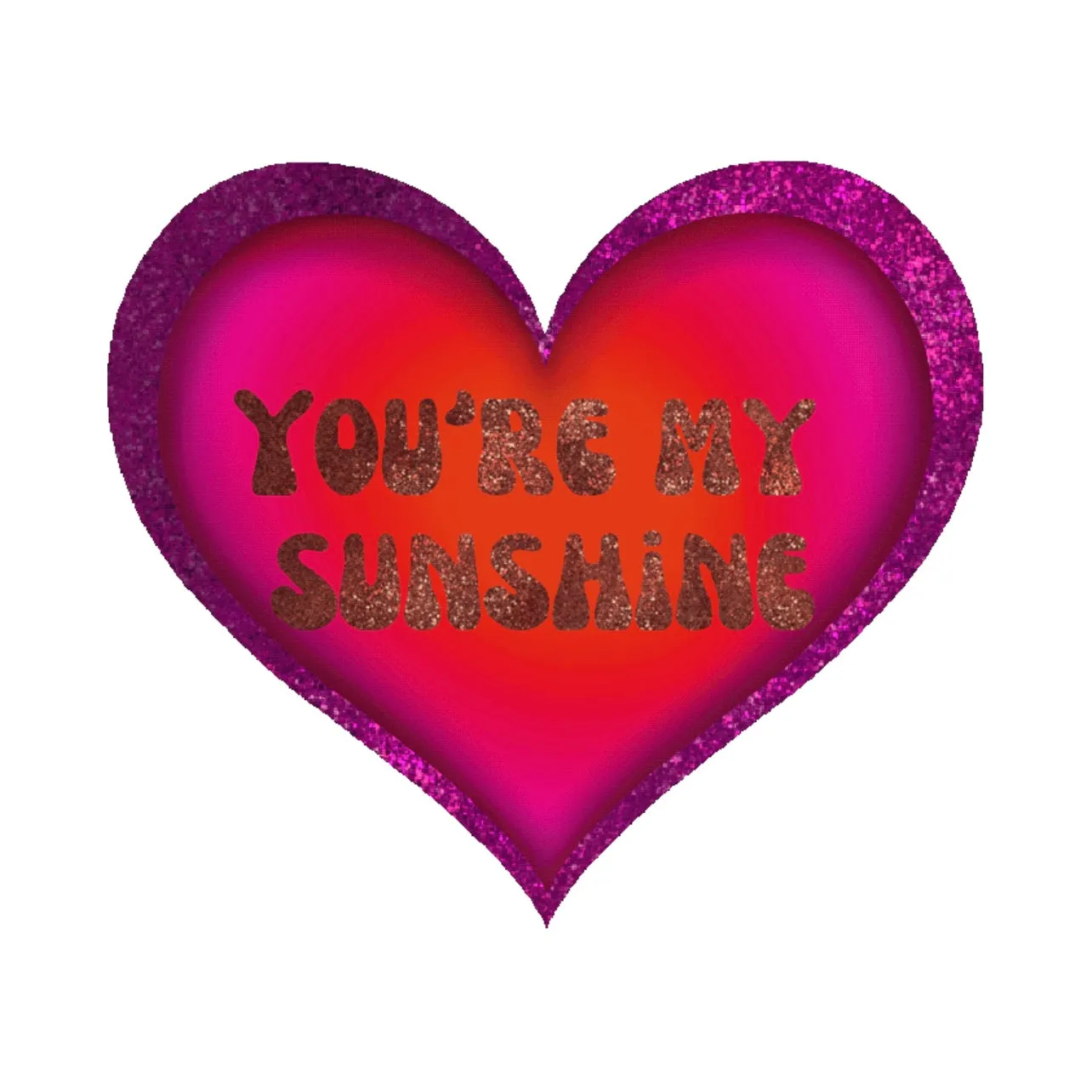 Pink & Red Ombré Hearts