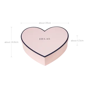 Pink Heart-Shaped Gift Packaging