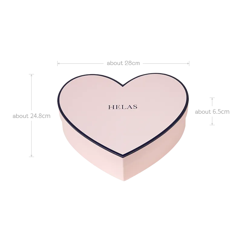 Pink Heart-Shaped Gift Packaging