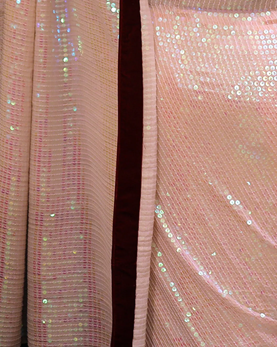 Pink Shimmer Sari