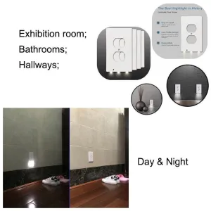 Plug Cover Light Sensor LED Light