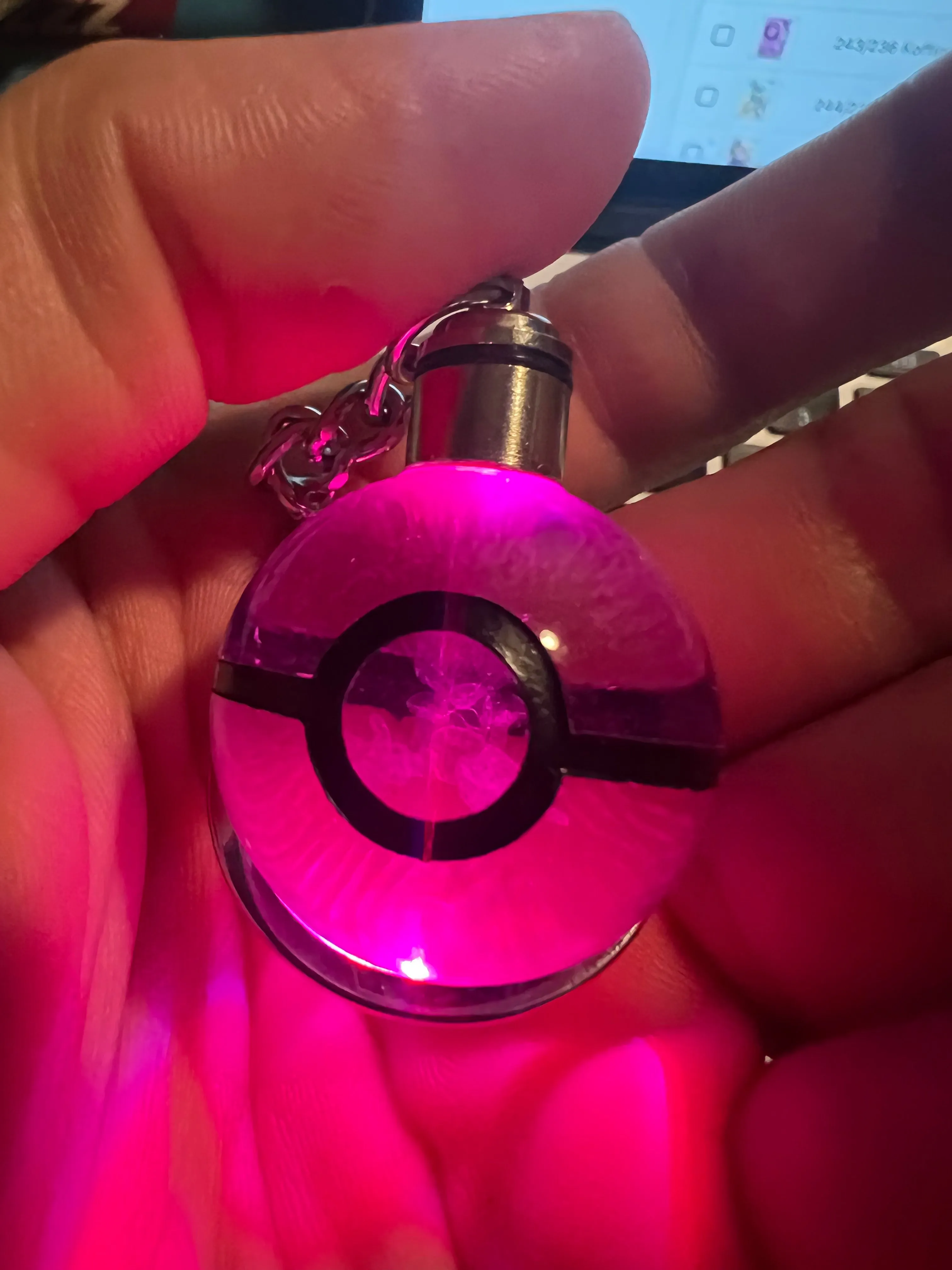 Pokemon Abra LED Light Up Keychain