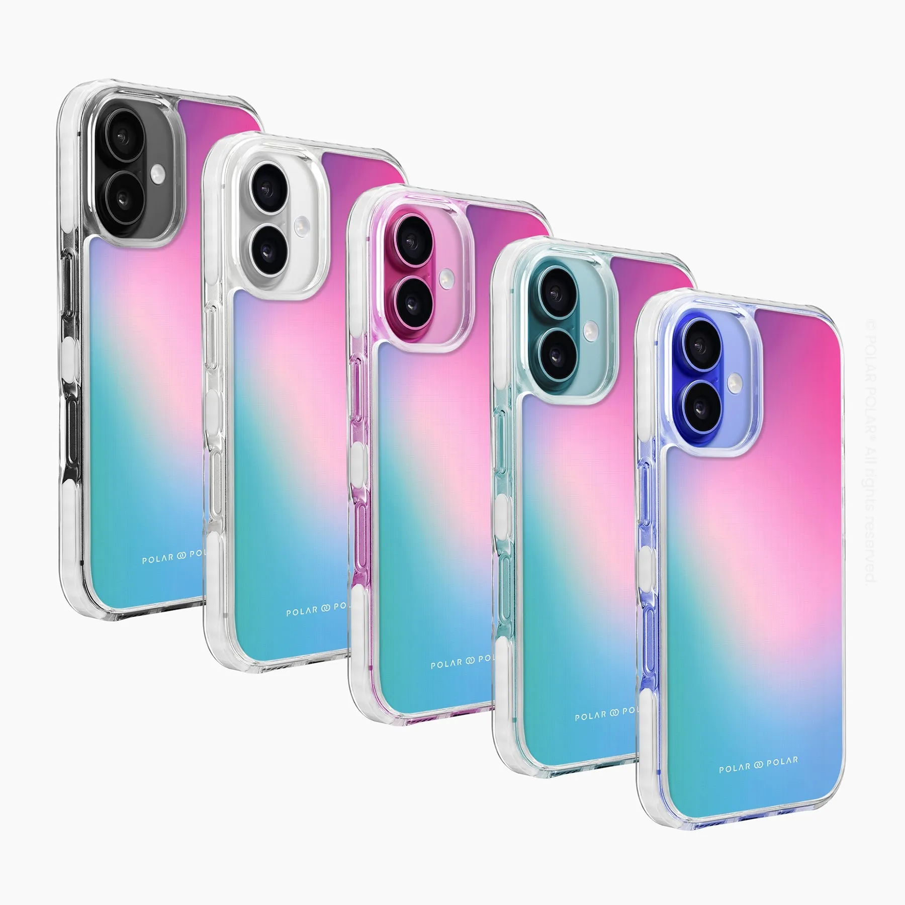 Polar Light - iPhone 16 Plus Clear Bumper MagSafe Case
