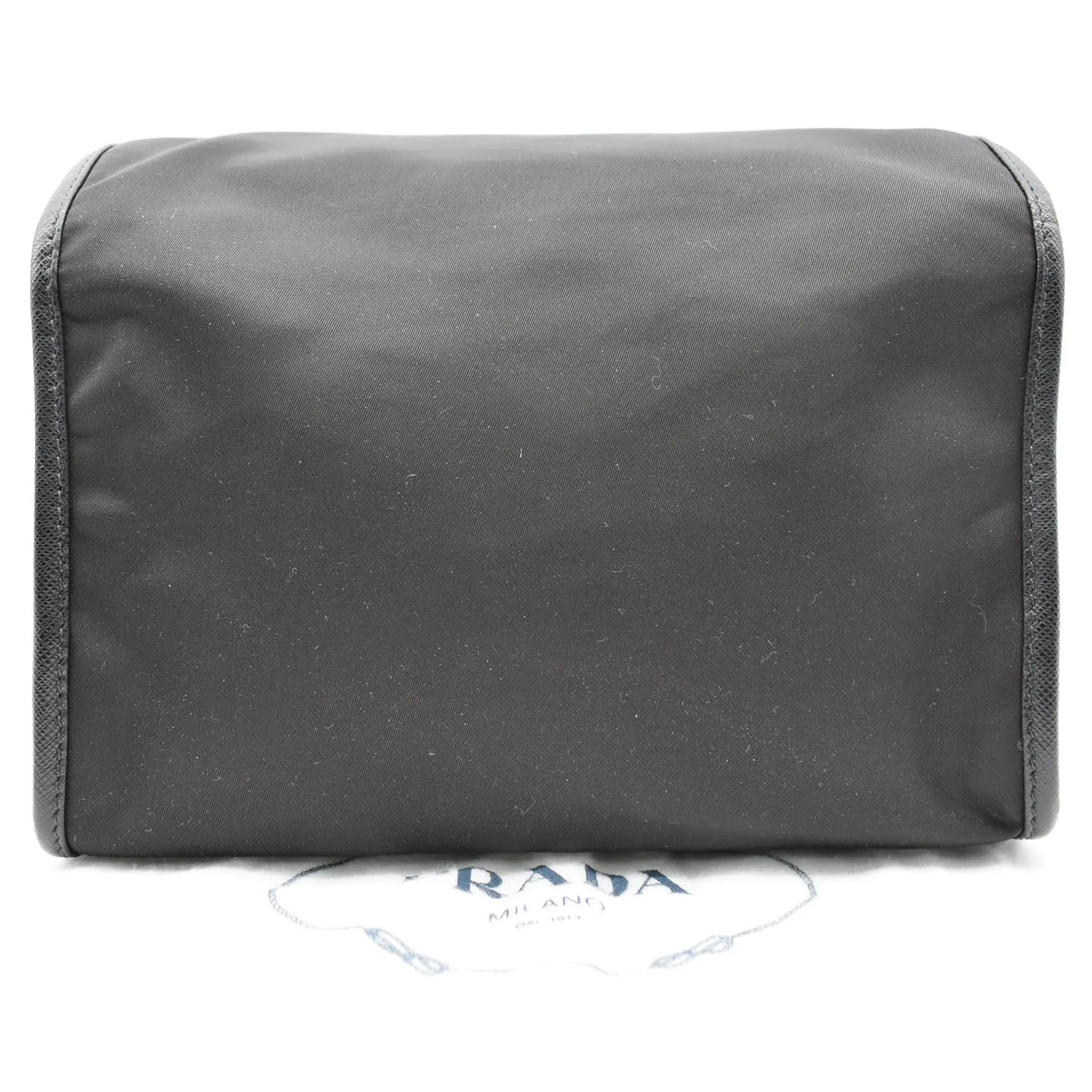 PRADA Nylon and Saffiano Leather 3789 Smartphone Case Black