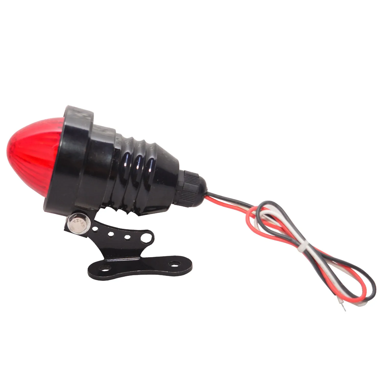 Premium Quality Universal tail light For Royal Enfield,Honda,Suzuki,Hero,Tvs All Bikes All Models ,(RED).