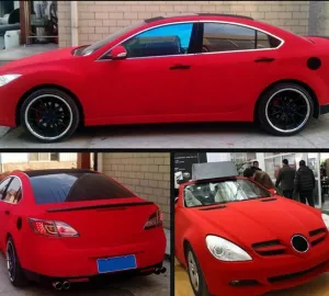 Premium Suede Car Wrap For Auto Decor
